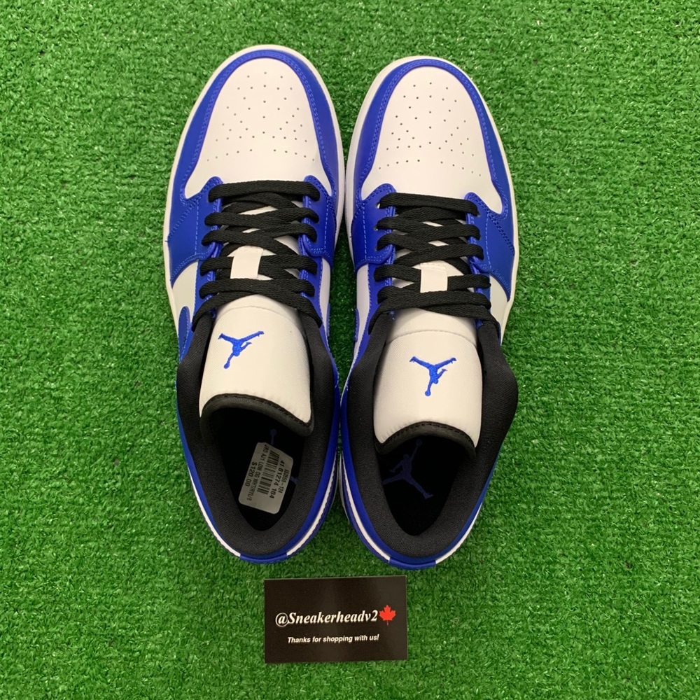 🔵*NEW* Air Jordan 1 Low “Game Royal” (Sz 11.5) - Picture 7 of 11